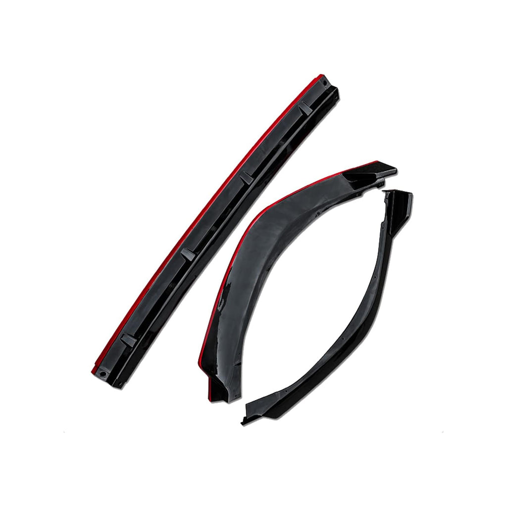 Compatibility with 2021-2022 Camry XLE LE Front Bumper Lip Front Chin Lip Spoiler Splitter Gloss - additional product view