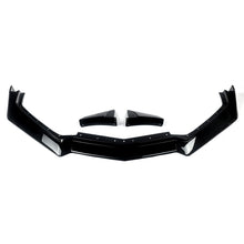 Load image into Gallery viewer, Front Lip Compatible with 2021 2022 2023 Corvette C8 Z51 ZR1 Style STG 3 Winglet Front Bumper Chin - vehicle fitment referenc