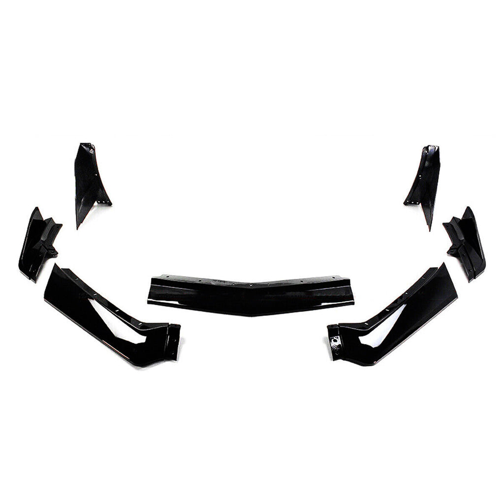 Front Lip Compatible with 2021 2022 2023 Corvette C8 Z51 ZR1 Style STG 3 Winglet Front Bumper Chin - product view 9