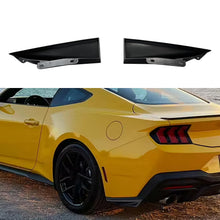 Load image into Gallery viewer, Rear Bumper Side Corner Splitter Spats Compatibility with 2024 2025 Mustang Rear Side Winglets - main product view