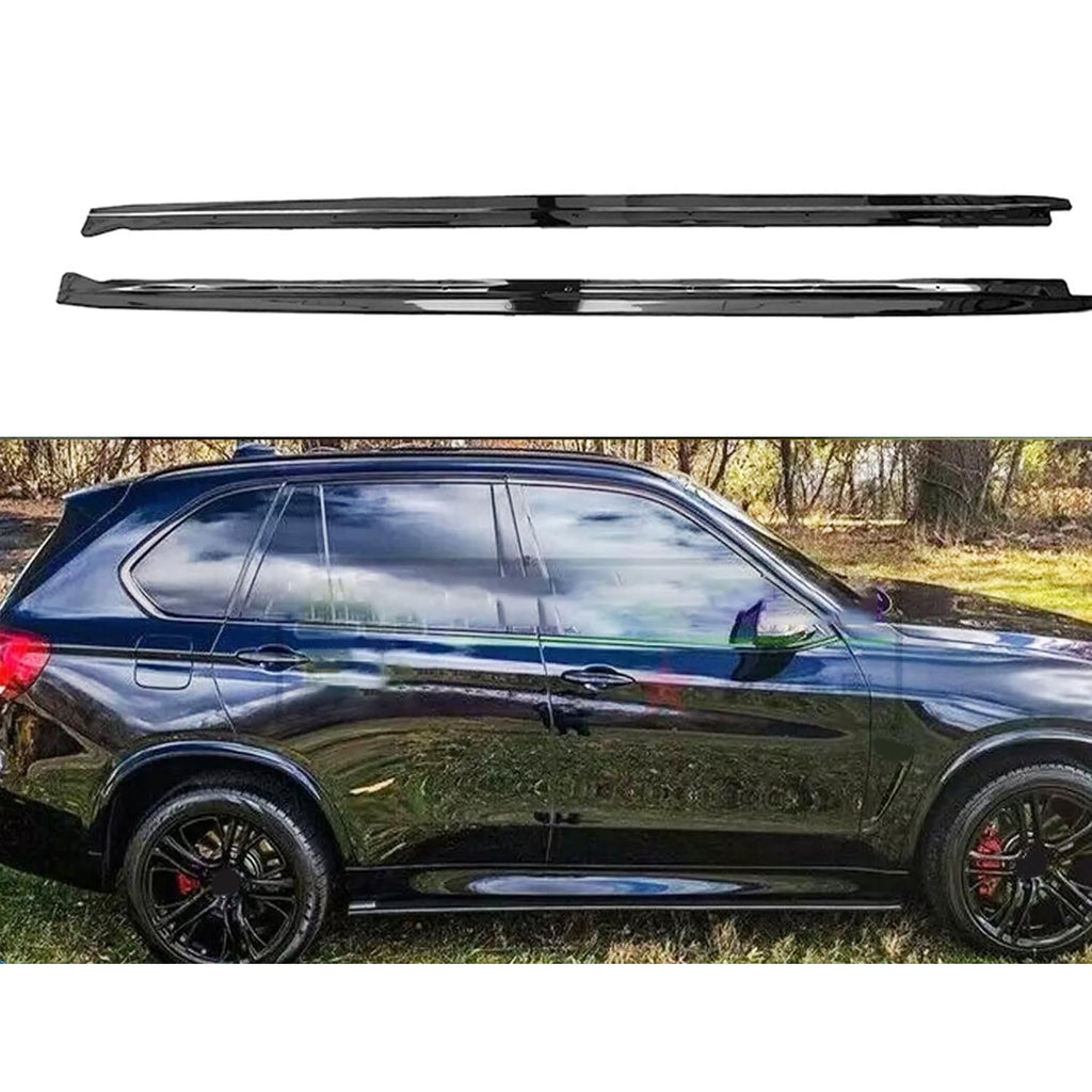 Side Skirts Compatibility with 2015-2019 5 Series F15 X5 F85 X5M F16 X6 F86 X6M Rocker Panel Line - main product view
