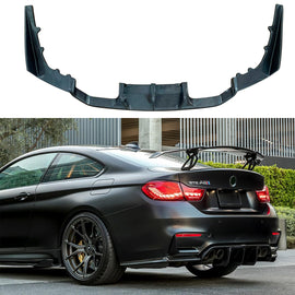 Compatibility with 2014-2020 BMW F80 M3 Sedan F82 F83 M4 with M Sport Rear Bumper Diffuser Lip V - main product view