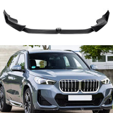 Load image into Gallery viewer, 2022-2024 X1 U11 M Sport MP Style Front Bumper Chin Diffuser Lip Air Dam Splitter Spoiler (Carbon - main product view