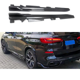 Side Skirts Compatibility with 2018-2023 X3 X3M G01 X4 X4M G02 Rocker Panel Door Extension Lips - main product view