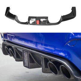 Compatibility with 2015-2020 BMW F80 M3 F82 F83 M4 Rear Bumper Diffuser Chin Lip Splitter Spoiler - main product view