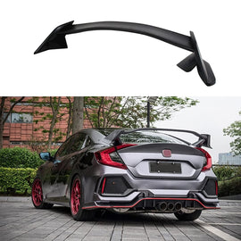 Rear Spoiler Compatibility with Civic 10th Gen 2016-2021 Rear Trunk Lid Spoiler Wing JDM Type-R - main product view