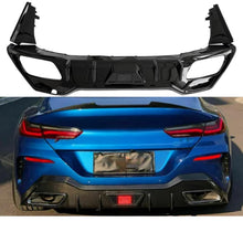 Load image into Gallery viewer, Rear Diffuser Compatibility with 2019-2023 8 Series G16 M Sport 4 Door Rear Bumper Chin Diffuser - main product view