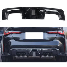 Load image into Gallery viewer, Rear Diffuser Compatibility with 2021-2024 G80 M3 G82 G83 M4 Rear Lower Bumper Diffuser Lip Kit - main product view