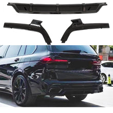 Load image into Gallery viewer, Rear Diffuser Compatibility with 2019-2023 X7 G07 M Sport Rear Bumper Chin Diffuser Lip Kit Spoiler - main product view