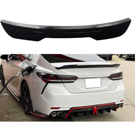 Spoiler Compatibility with 2025+ Camry LE XLE SE XSE Rear Highkick Trunk Wing Lid Spliter Gloss - main product view