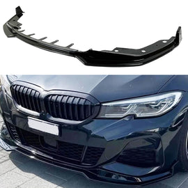 Front Lip Compatibility with 2019-2022 3 Series G20 320i 330i 330e M340i M Sport Front Bumper Lower - main product view
