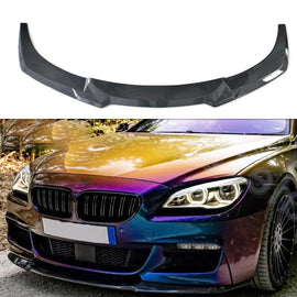 Front Bumper Lip Compatibility with 2012-2019 6 Series F06 F12 F13 M Sport Front Chin Diffuser Lip - main product view