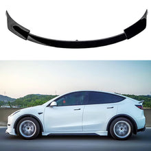 Load image into Gallery viewer, Spoiler Compatibility with 2020-2023 Model Y Yofer Style Rear Trunk Wing Lid Spliter Gloss Black - main product view