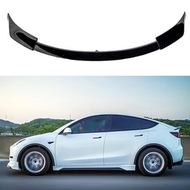 Spoiler Compatibility with 2020-2023 Model Y Yofer Style Rear Trunk Wing Lid Spliter Gloss Black - main product view