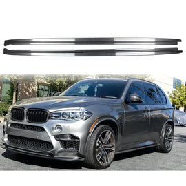 Side Skirts Compatibility with 2015-2019 5 Series F15 X5 F85 X5M F16 X6 F86 X6M Rocker Panel Line - main product view