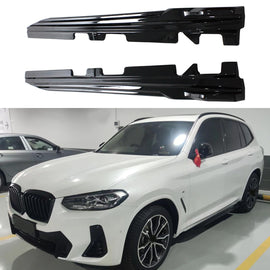 Side Skirts Compatibility with 2018-2023 X3 X3M G01 X4 X4M G02 Rocker Panel Door Extension Lips - main product view