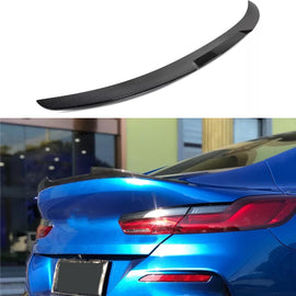 2019-2023 8 Series G16 4 Door Rear Trunk Spliter Wing Lid (Carbon Fiber Style) - main product view