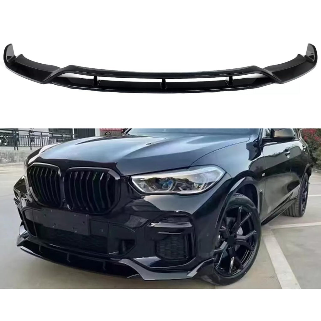 2014-2017 X3 F25 X4 F26 M Sport Front Chin Diffuser Lip Air Dam Splitter Spoiler (Gloss Black) - main product view