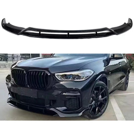 2014-2017 X3 F25 X4 F26 M Sport Front Chin Diffuser Lip Air Dam Splitter Spoiler (Gloss Black) - main product view