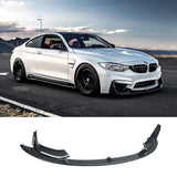 For 2014 2015 2016 2017 2018 2019 2020 BMW M3 F80 M4 F82 F83 MP Style Front Bumper Chin Lip Spoiler Splitter Carbon Fiber