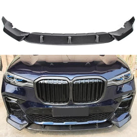 Front Lip Compatibility with 2019-2022 X7 G07 M Sport Front Lower Bumper Valance Chin Lip Splitter - main product view