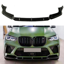 Load image into Gallery viewer, Front Lip Compatibility with 2019-2022 F95 X5M M Sport Front Bumper Lower Valance Chin Lip Splitter - main product view