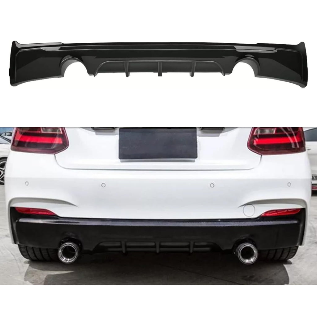 Compatibility with BMW F22 2 Series 2014-2020 M Sport Rear Bumper Lip Diffuser Lower Tail Bumper - main product view