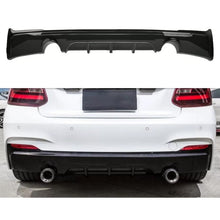 Load image into Gallery viewer, Compatibility with BMW F22 2 Series 2014-2020 M Sport Rear Bumper Lip Diffuser Lower Tail Bumper - main product view