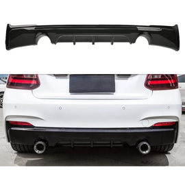 Compatibility with BMW F22 2 Series 2014-2020 M Sport Rear Bumper Lip Diffuser Lower Tail Bumper - main product view