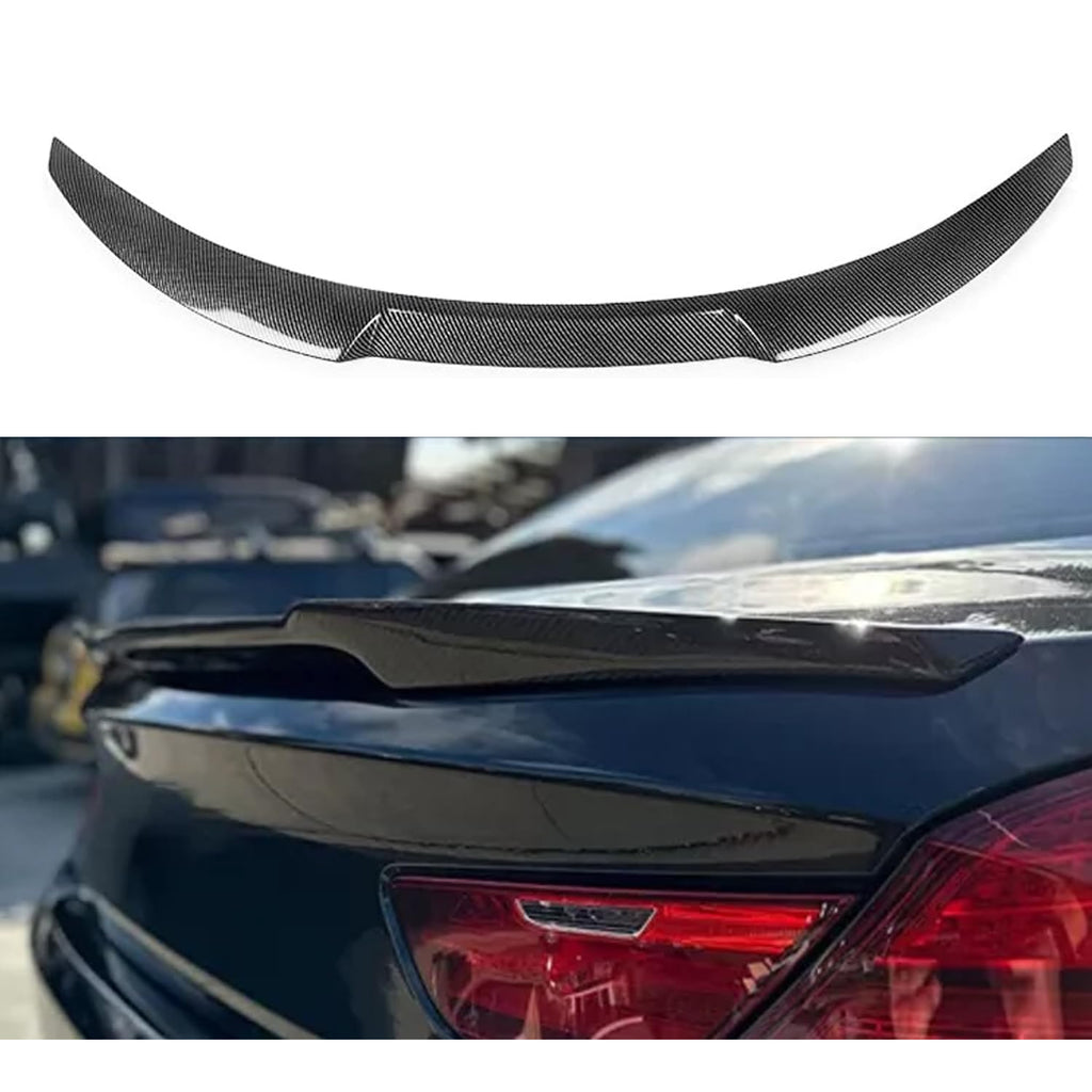 Rear Spoiler Compatibility with 2012-2018 6 Series F06 640i 650i M6 M4 Style Rear Trunk Wing Lid - main product view