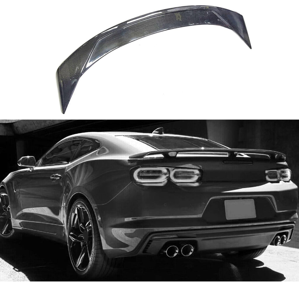 Spoiler Compatibility with 2016-2023 Camaro LS LT1 LT SS RS ZL1 Style Rear High Wing Trunk Lid - main product view