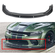 Load image into Gallery viewer, Front Lip Compatibility with 2020-2023 Charger SRT Hellcat Scat Widebody Front Bumper Chin Lip - main product view