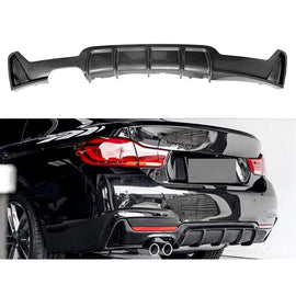 Rear Diffuser Compatibility with 2014-2020 4 Series F32 F33 F36 420i 420d 428i 430i M Sport Rear - main product view