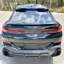 Load image into Gallery viewer, Spoiler Compatibility with 2020-2023 X6 G06 M Sport Rear Trunk Spoiler Wing Lid Splitter Bodykit - front detail view
