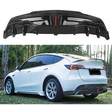 Load image into Gallery viewer, Rear Diffuser Lip Compatibility with 2020-2023 Model Y Yofer Style Rear Bumper Diffuser Spoiler - main product view
