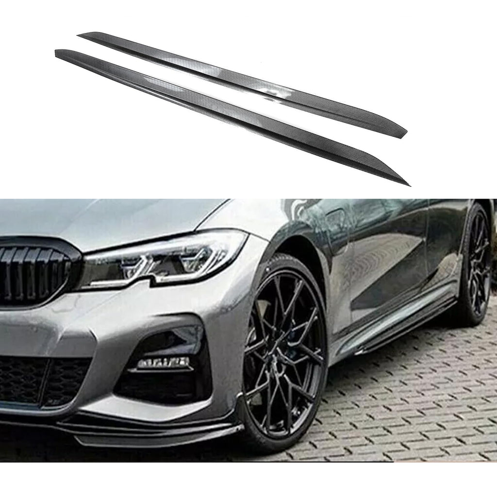 Side Skirts Compatibility with 2019-2022 3 Series G20 G28 M Sport Rocker Panel Line Door Extension - main product view