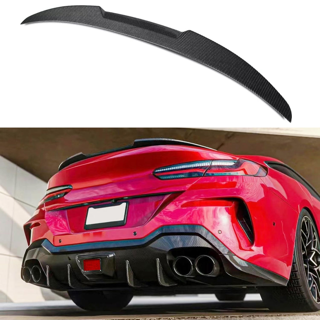 2019-2023 8 Series G14 G15 2 Door Rear Trunk Spliter Wing Lid (Carbon Fiber Style) - main product view