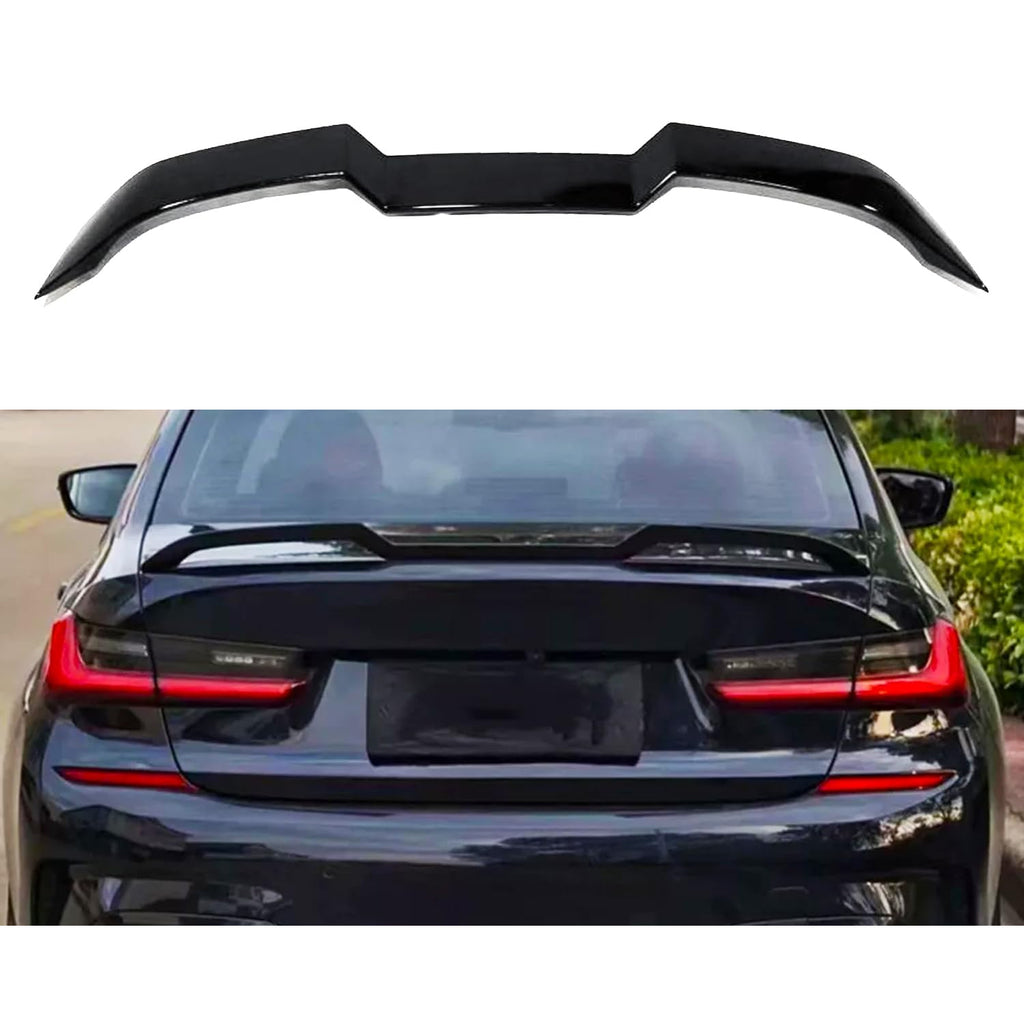 Rear Spoiler Compatibility with 2020-2023 4 Series G22 Coupe & G82 M4 M440i 430i V Style Rear - main product view