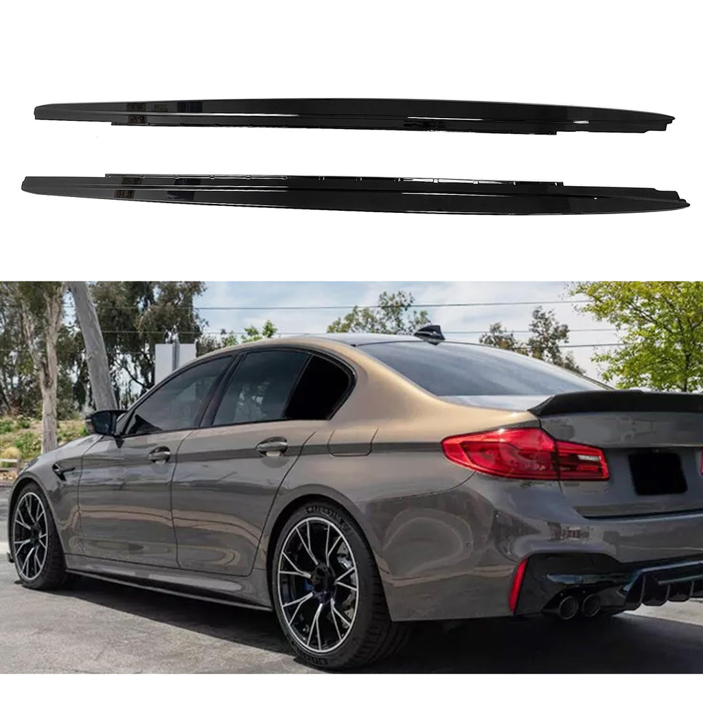 Side Skirts Compatibility with 2017-2022 5 Series G30 G31 F90 M5 Rocker Panel Line Door Extension - main product view