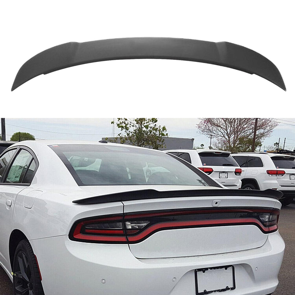 Rear Spoiler Compatibility with 2011-2022 Charger SRT GT SXT RT SE Daytona Pursuit Hellcat Style - main product view