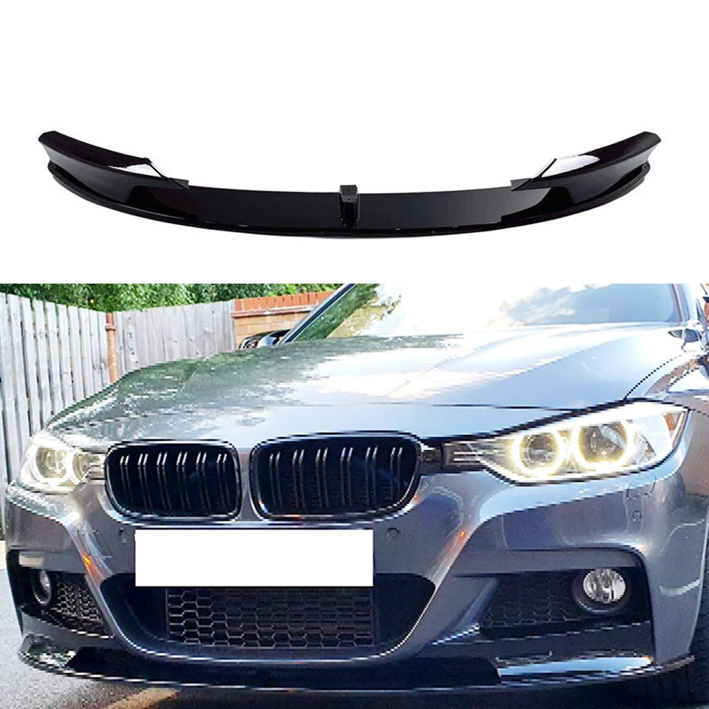Front Lip Compatibility with 2012-2018 3 Series F30 320i 328d 330i 340i M Sport Front Bumper Chin - main product view