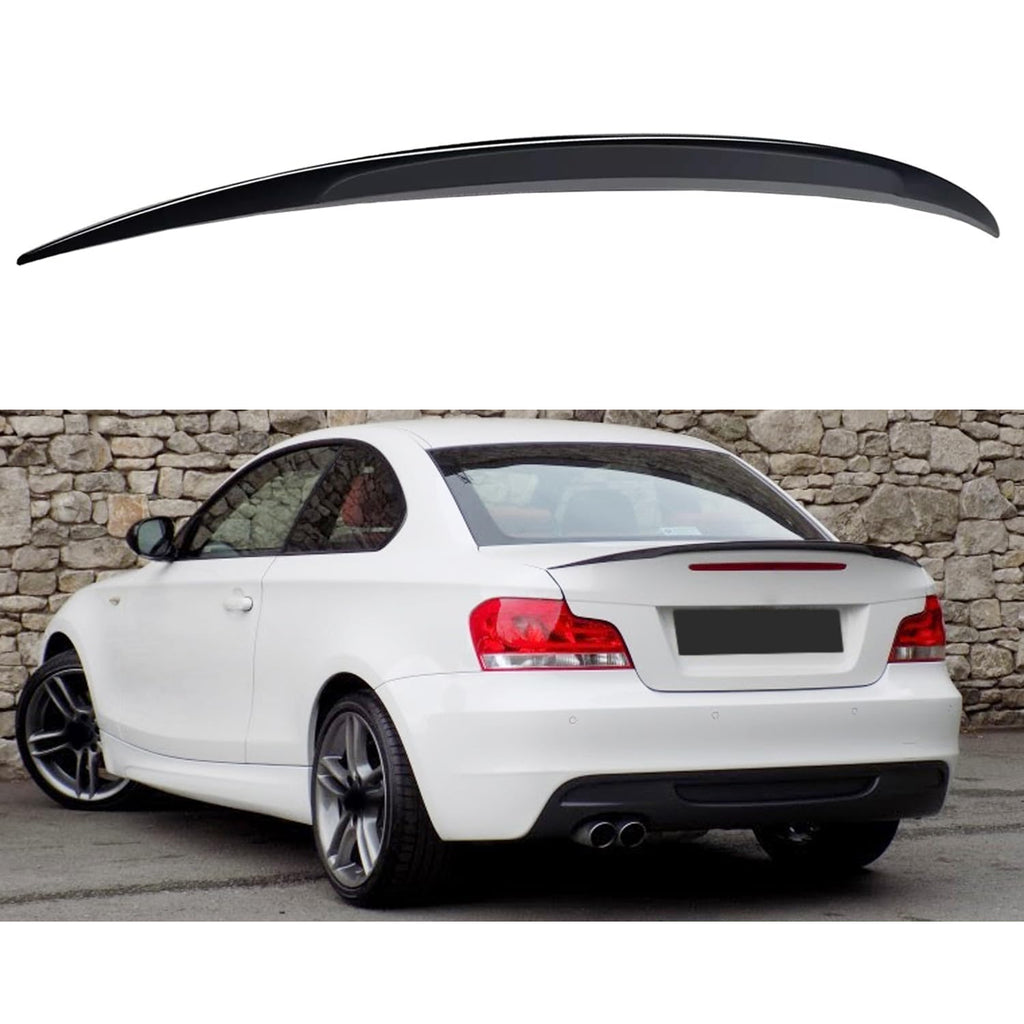 Spoiler Compatibility with 2007-2013 1 Series E82 128i 135i Coupe MP Style Rear Trunk Spoiler Wing - main product view