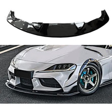Load image into Gallery viewer, Front Lip Compatibility with 2020-2022 Supra GR A90 A91 Front Splitter Bumper Chin Lip Gloss Black - main product view
