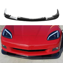 Load image into Gallery viewer, Front Lip Compatibility with 2005-2013 Corvette C6 Base Models | ZR1 Style Front Bumper Diffuser - main product view