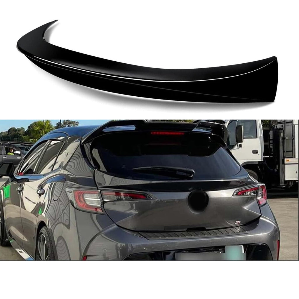 Tailgate Mid Spoiler Wing Compatibility with 2019-2022 Corolla Hatchback 5 Door Rear Tailgate - main product view