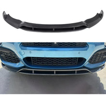 Load image into Gallery viewer, 2014-2017 X3 F25 X4 F26 M Sport Front Chin Diffuser Lip Air Dam Splitter Spoiler (Carbon Fiber Style) - main product view