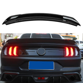 Rear Trunk Spoiler Compatibility with 2015-2021 Mustang GT Rear Trunk Spoiler Wing Lid Flap Spoiler - main product view