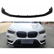 Load image into Gallery viewer, 2016-2021 X1 F48 F49 Base Model Front Bumper Chin Diffuser Lip Air Dam Splitter Spoiler (Gloss Black) - main product view