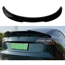 Load image into Gallery viewer, Spoiler Compatibility with 2017-2023 Model 3 PSM Style Rear Trunk Spoiler Wing Lid Car Styling Kits - main product view