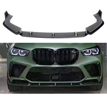 Load image into Gallery viewer, Front Lip Compatibility with 2019-2022 F95 X5M M Sport Front Bumper Lower Valance Chin Lip Splitter - main product view